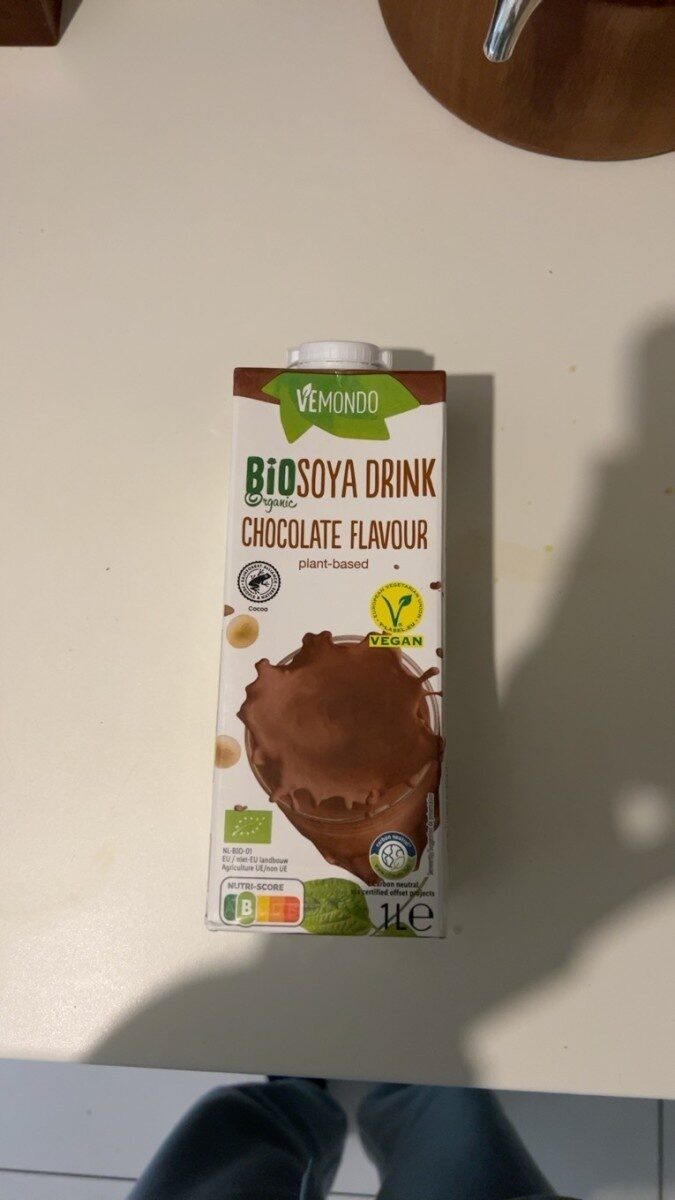 Bio soya drink chocolate flavour - Producte - fr