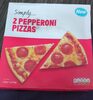 Simply 2 pepperoni pizzas - Produkt