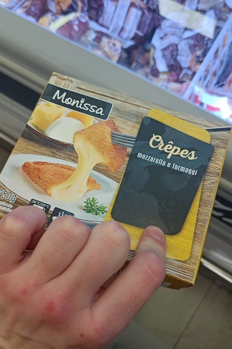 Crepes mozzarella e formaggi - Prodotto
