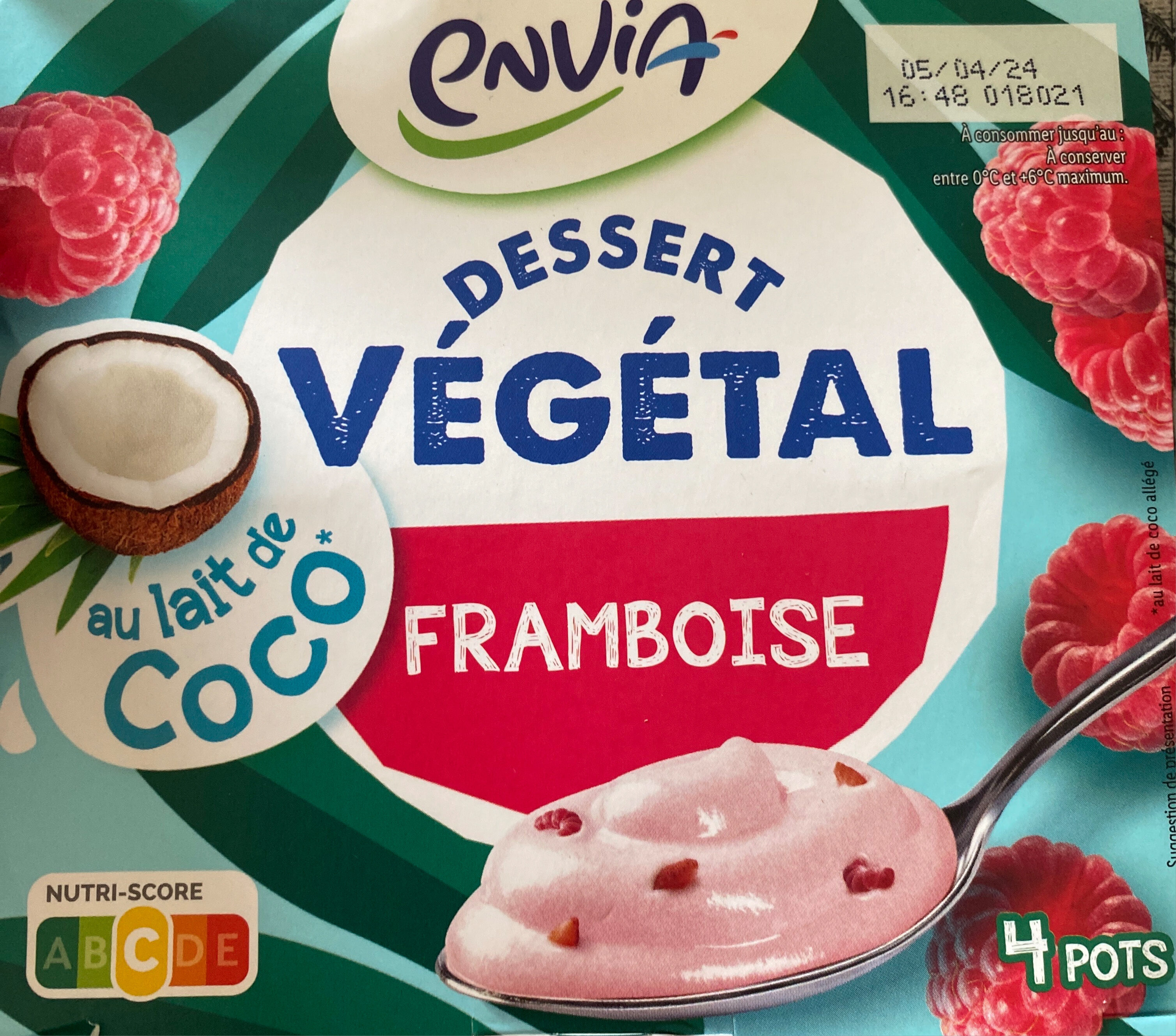 Dessert Végétal Frambroise - Produkt - fr