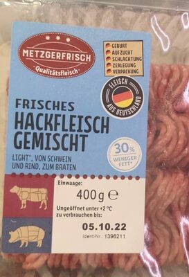 Frisches Hackfleisch gemischt - Produit - de
