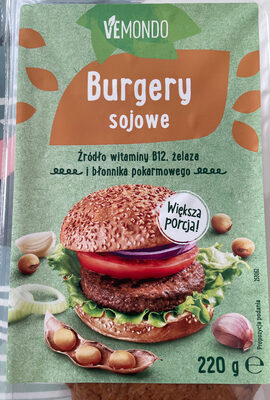 Burgery sojowe - Produkt