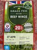 Grass Fed British Beef Mince - Product