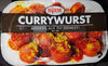 Currywurst - Rostbratwurst in würziger BBQ-Curry-Sauce - Product