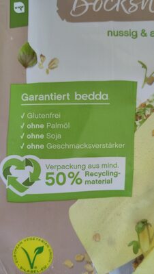 Bedda Scheiben Bockshornklee - Recycling instructions and/or packaging information - de