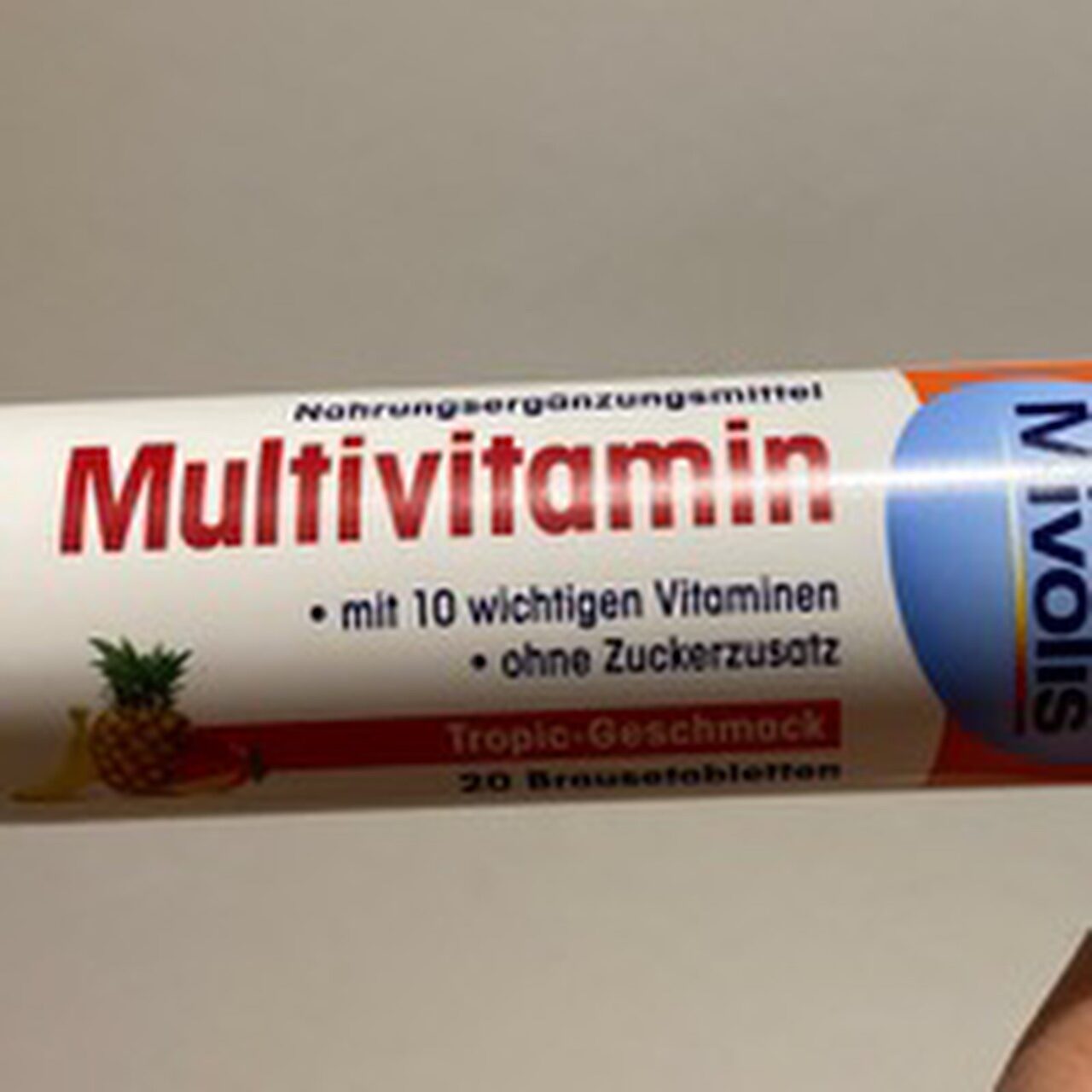 Multivitamin Brausetabletten Tropic-Geschmack - Produkt
