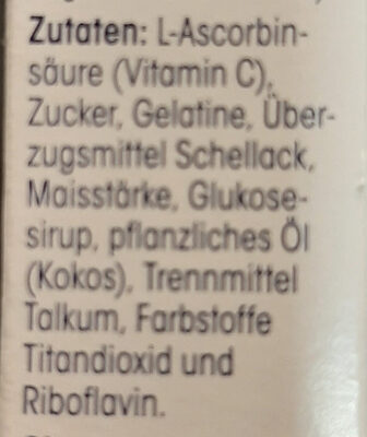 Vitamin C Depot - Ingredients - de