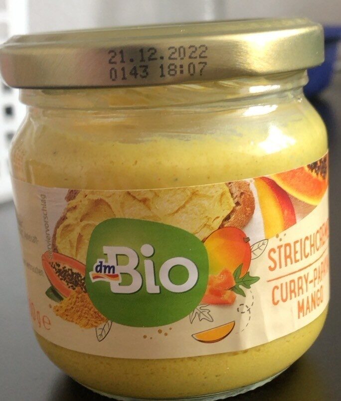 Streichcreme Curry-Papaya Mango - Produkt
