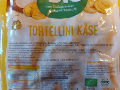 Tortellini Käse - Ingredients - de