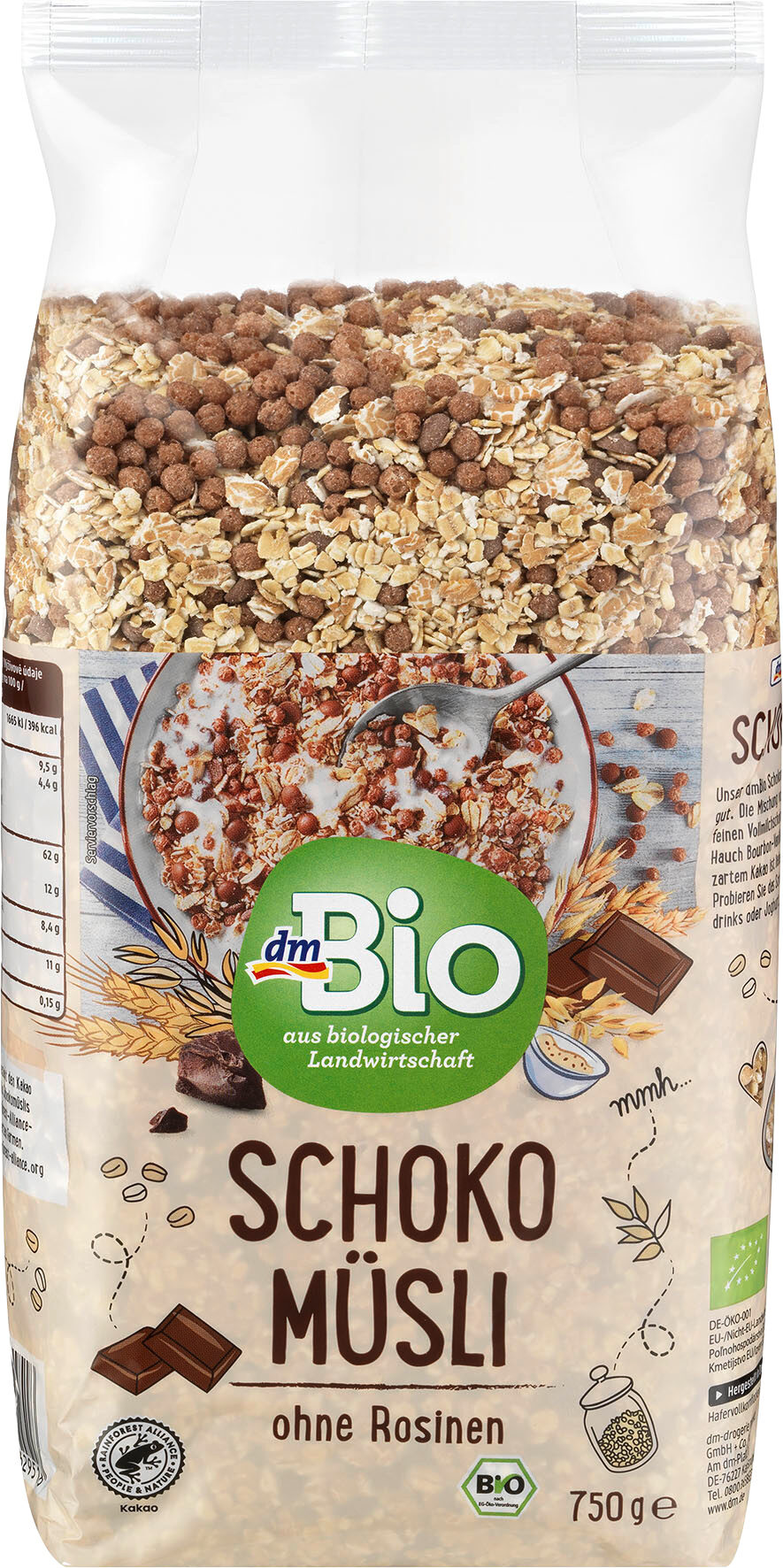 Schoko Müsli ohne Rosinen - Produkt