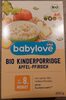 Bio Kinderporridge Apfel-Pfirsich - Produkt