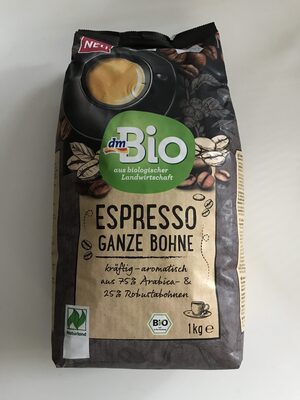 Espresso ganze Bohne (dm Bio) - Produkt