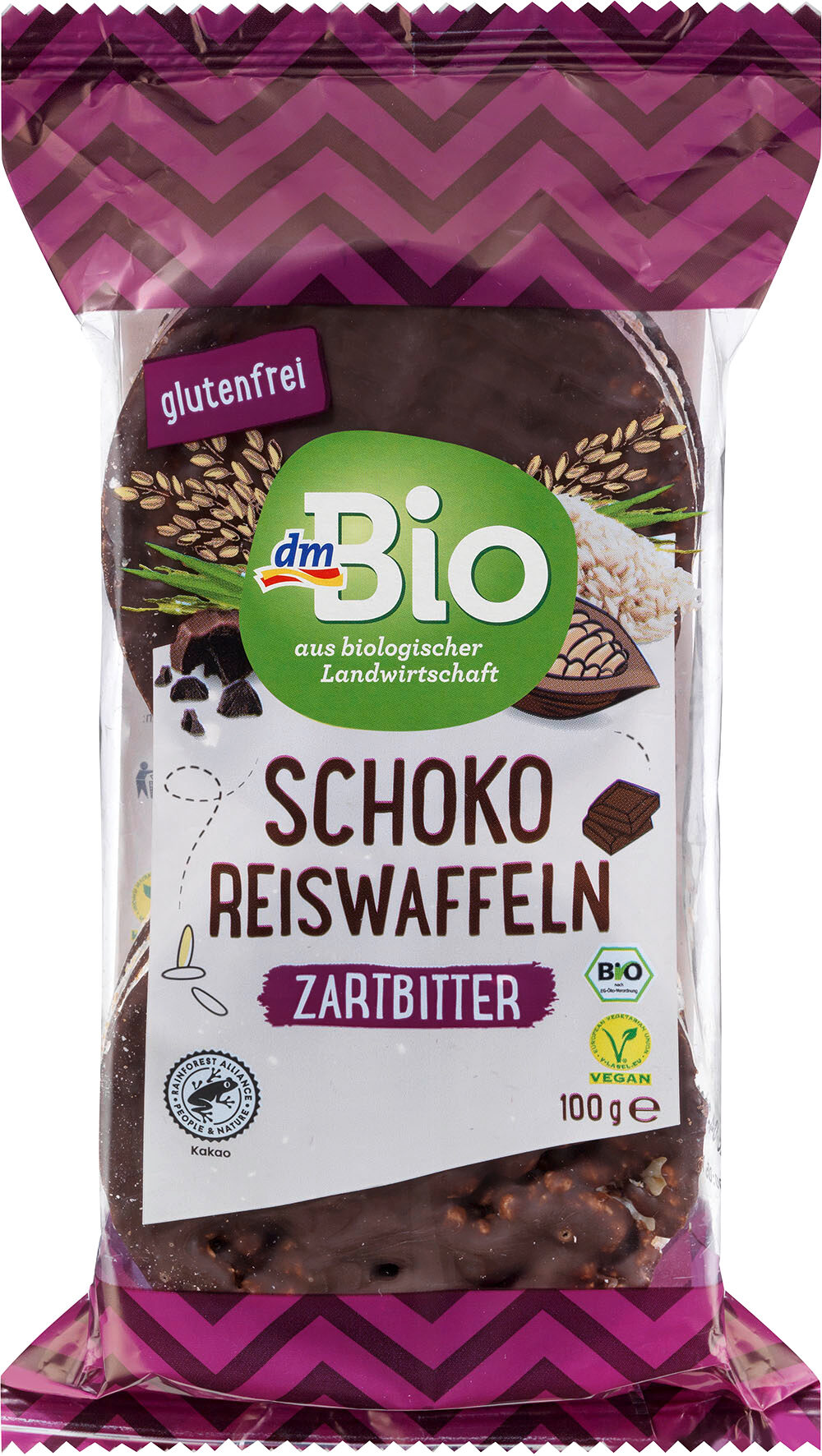 Schoko Reiswaffeln Zartbitter - Product - de