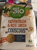 Couscous Kichererbsen u rote Linsen - Produkt