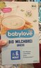 Bio Milchbrei Grieß Babylove - Produkt