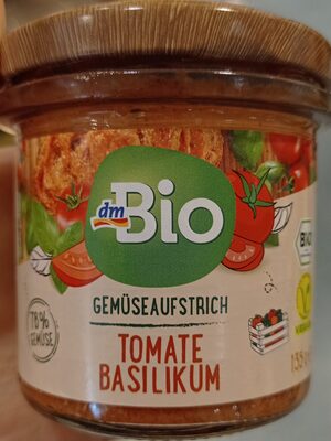 Gemüseaufstrich Tomate Basilikum - Produkt