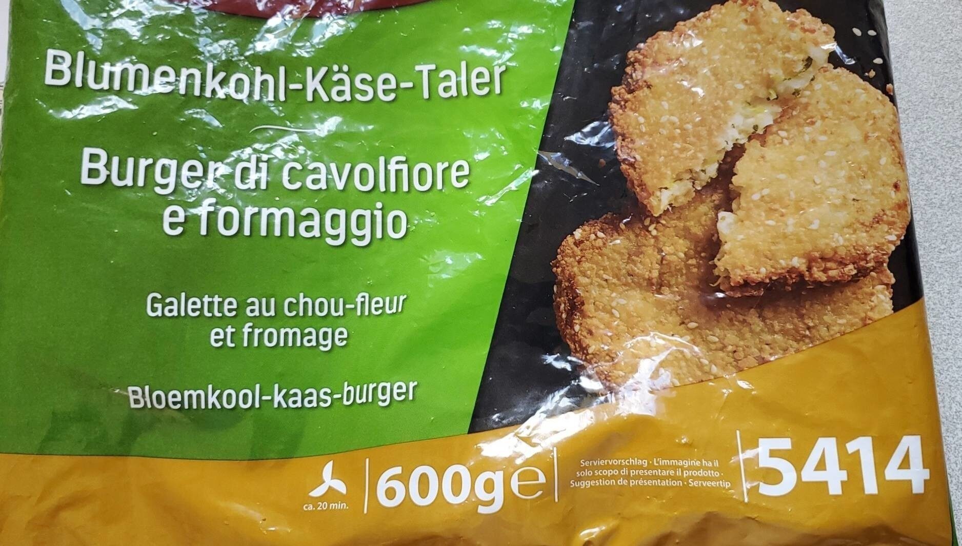 Blumenkohl Käse Taler - Produit - de