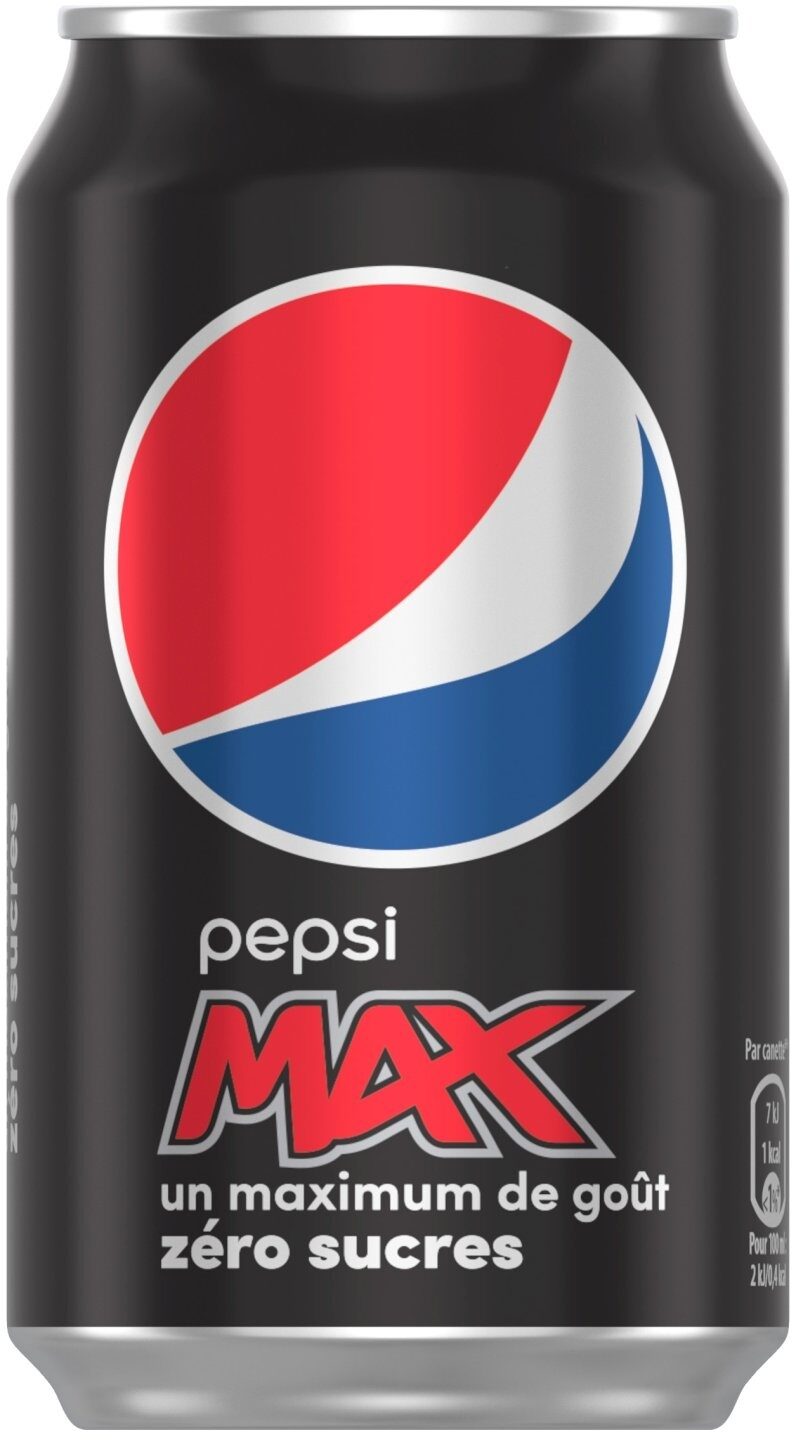 Pepsi Max - Produit