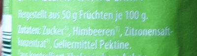 Himbeer Konfitüre Extra - Ingredients - de