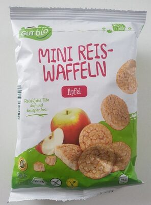 Mini Reis-Waffeln mit Apfel - Produit