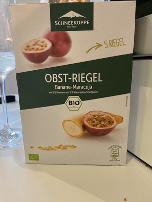 Bio Obst Riegel - Banane Maracuja - Produkt