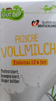Frische Bio-Vollmilch, 3,8% Fett - Produkt