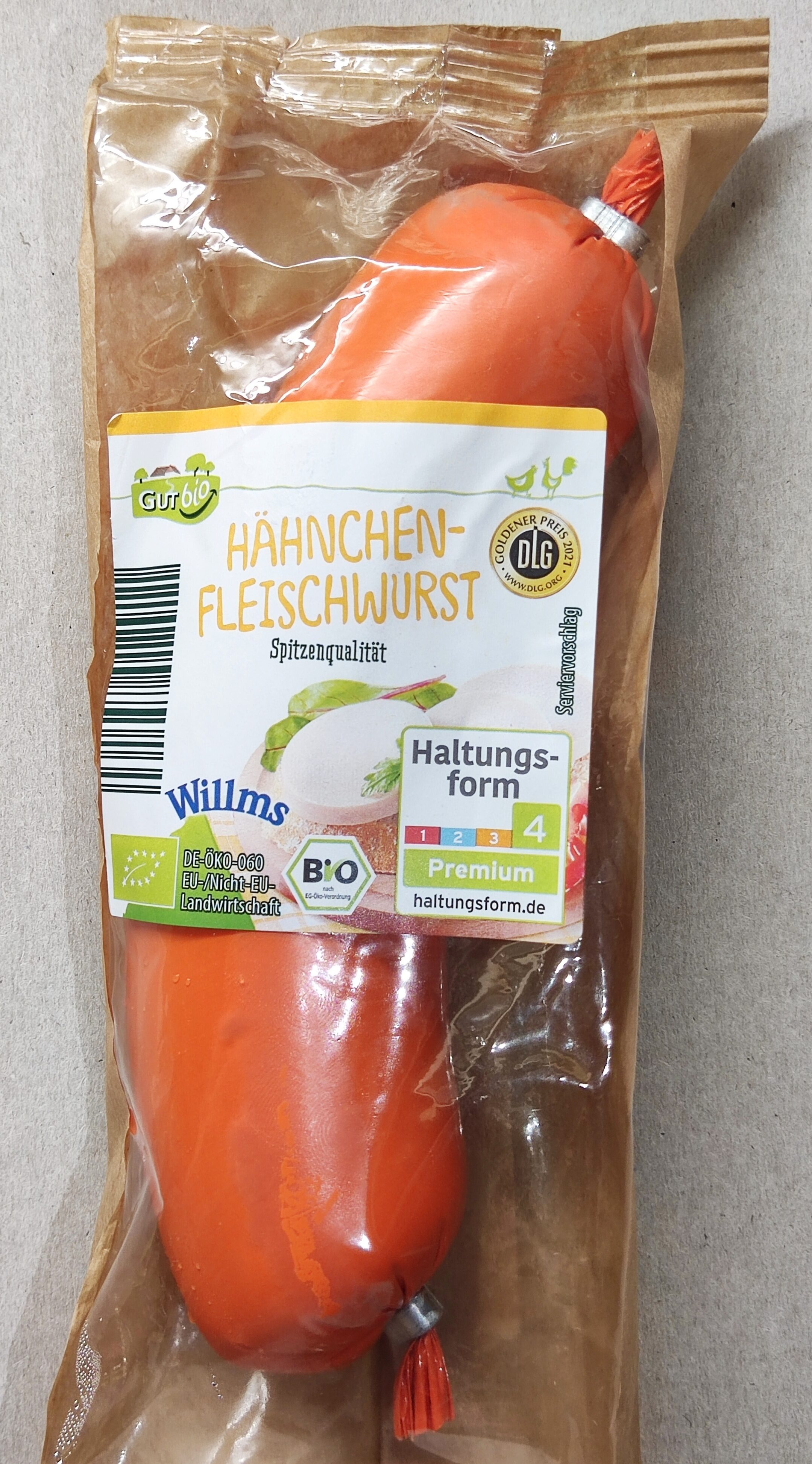 Bio-Hähnchenfleischwurst - Produit - de