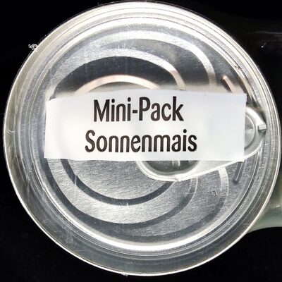 Sonnenmais 3er Mini-Pack - Wiederverwertungsanweisungen und/oder Verpackungsinformationen