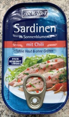 Sardinen in Sonnenblumenöl - Produit - de