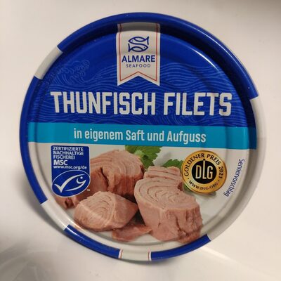 Thunfisch-Filets in eigenem Saft - Producto - de