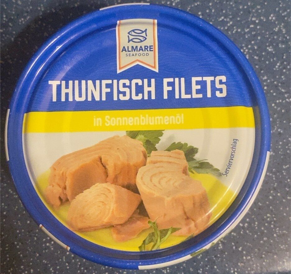 Thunfisch-Filets in Sonnenblumen-Öl - Producto - de