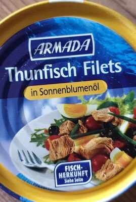 Thunfisch-Filets in Sonnenblumen-Öl - Produit