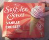 Soft Ice Cones - Vanille-Erdbeer - Producto