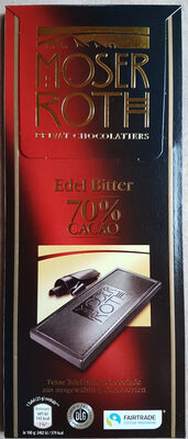 Edelbitter-Schokolade 70% Cacao - Produit - de