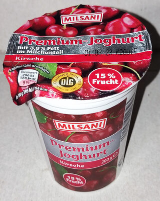 Premium-Joghurt - Kirsche - Produit - de