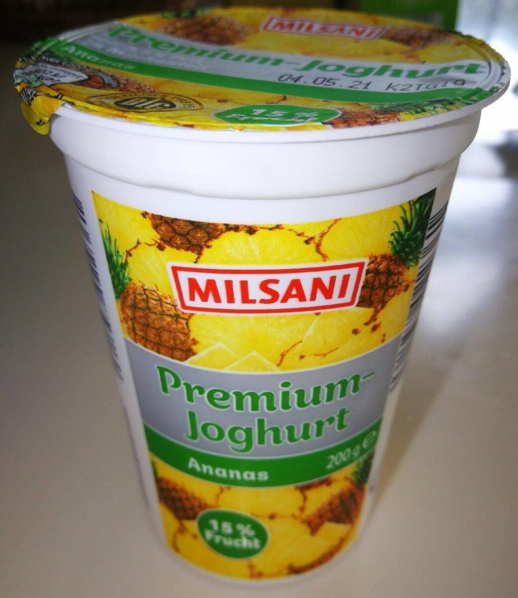 Premium-Joghurt Ananas - Produkt - de