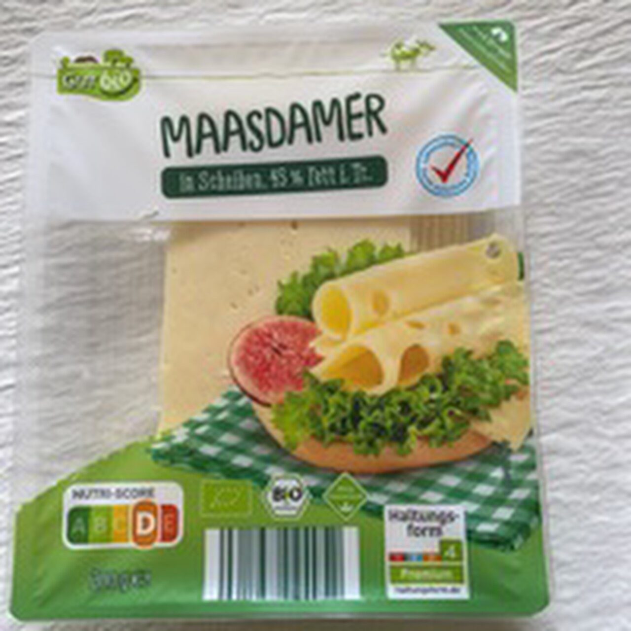 Bio-Maasdamer in Scheiben - Prodotto - de