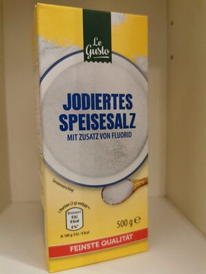 Salz jodiert - Produkt
