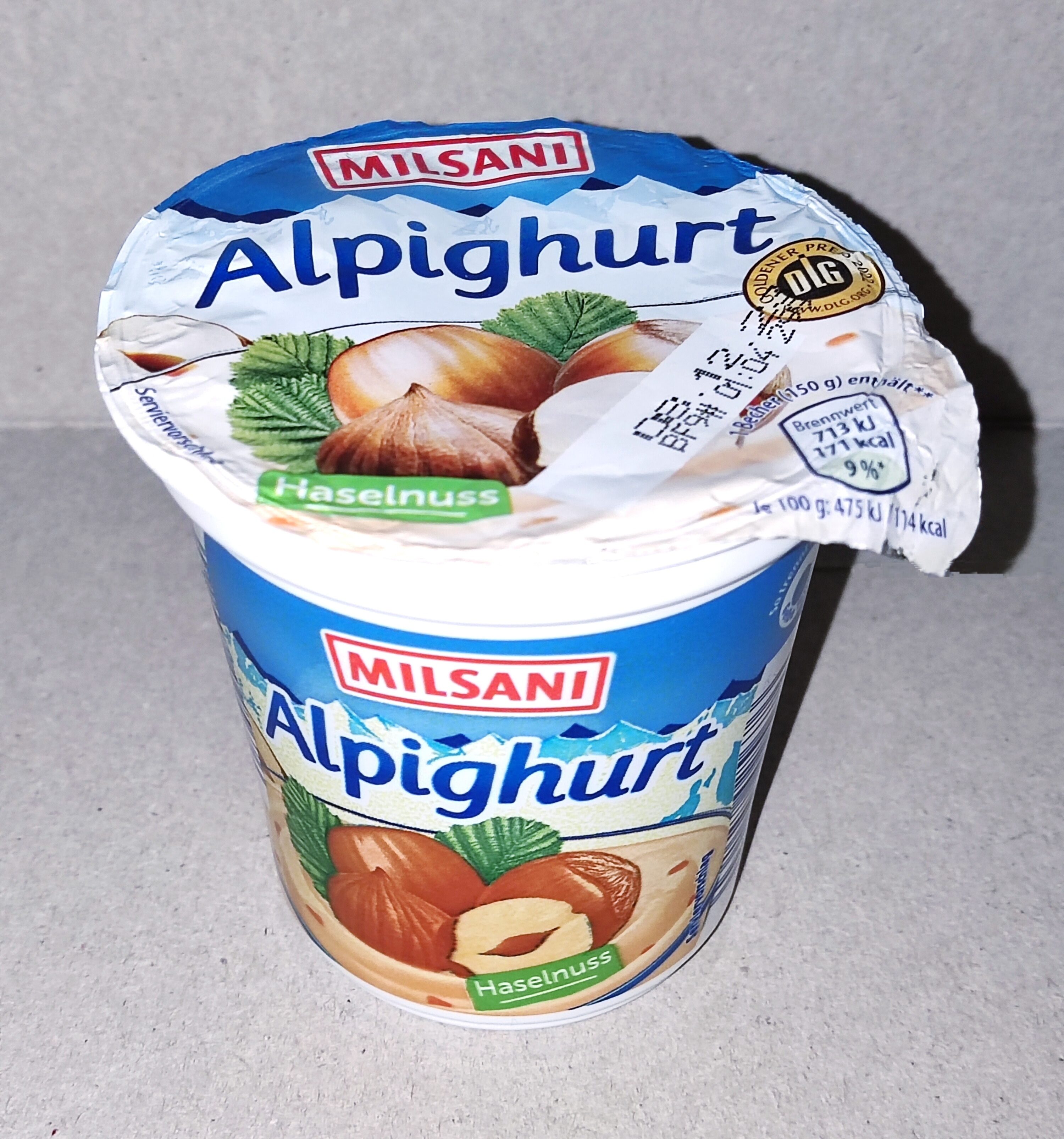 Alpighurt - Haselnuss - Product - de