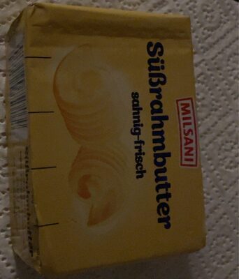 Butter Süssrahmbutter - Produkt