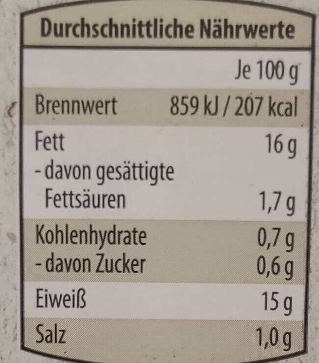 Hähnchen Ofenschale Hollandaise - Nährwertangaben - en