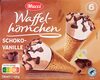 Waffel-Hörnchen - Schoko-Vanille - Produkt