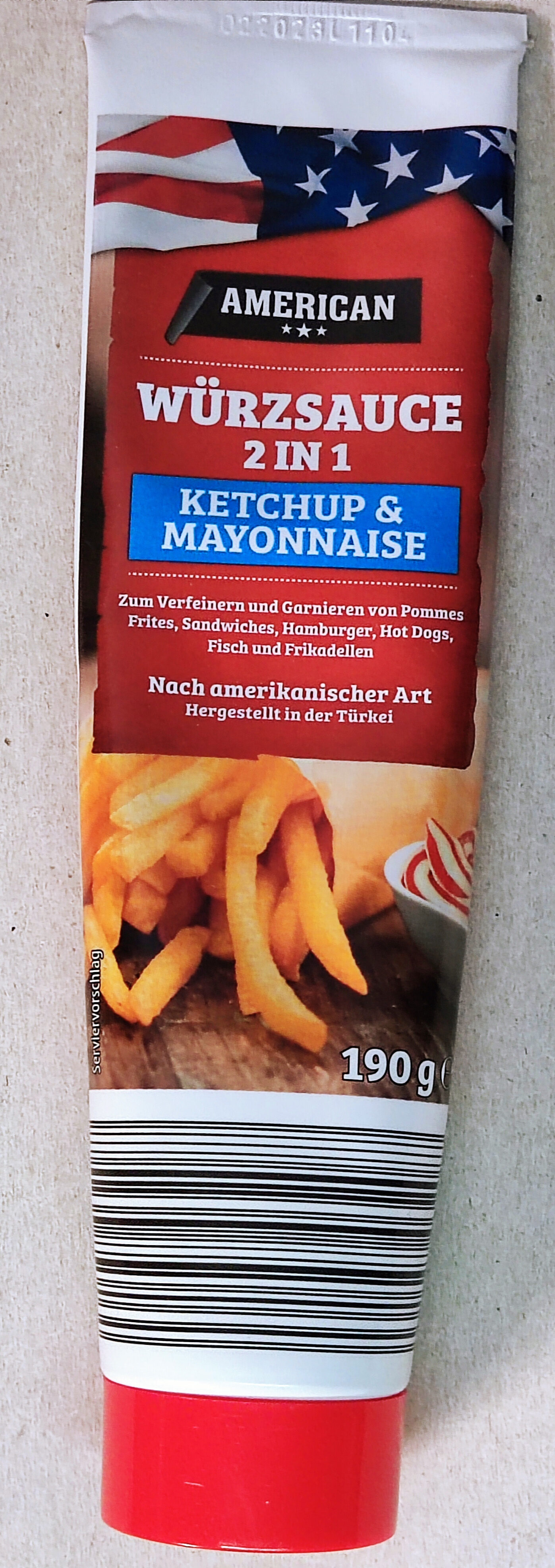 Würzsauce 2 in 1 - Ketchup & Mayonnaise - Produkt