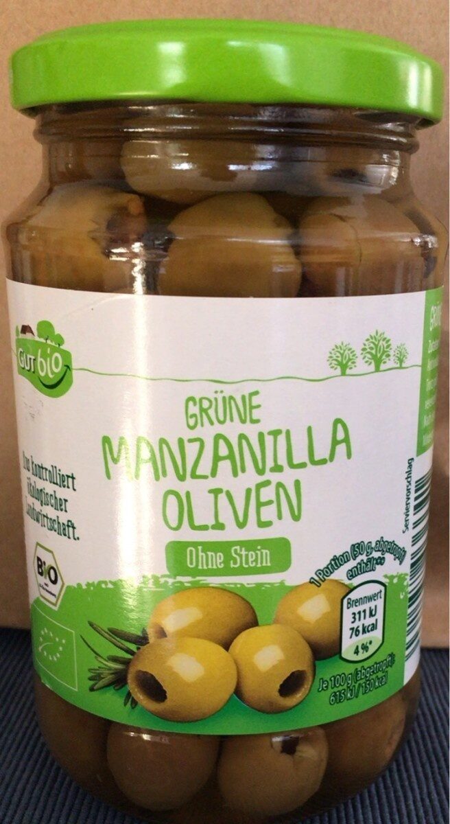 Manzanilla Oliven ohne Stein - Produkt