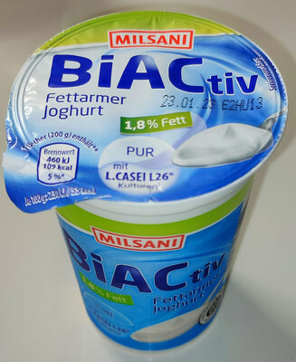 BIACtiv fettarmer Joghurt - Pur - Product - de