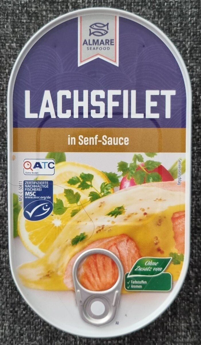 Lachsfilet in Senf-Sauce - Produkt - de