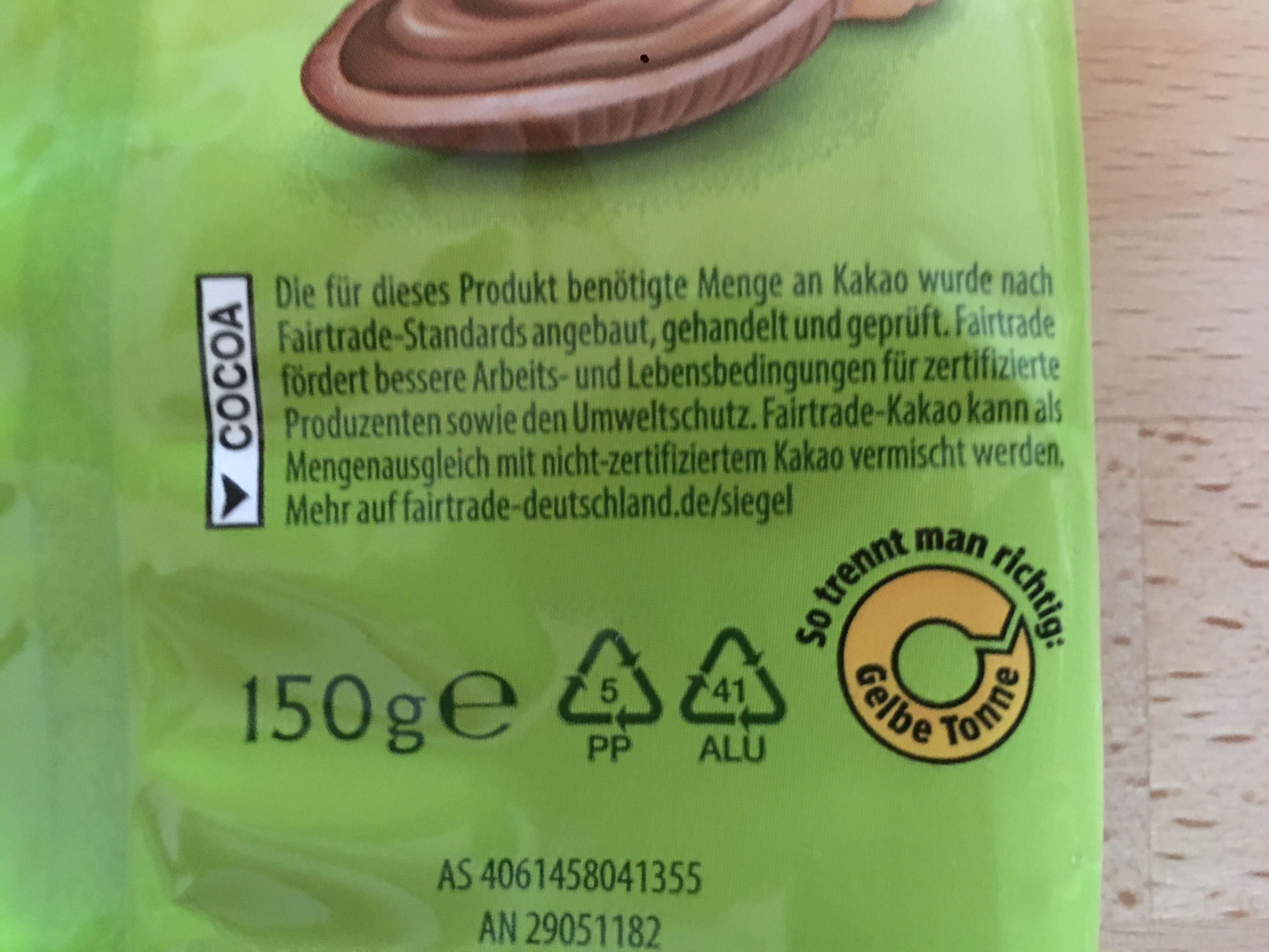 Nugat-Eier - Recycling instructions and/or packaging information - de