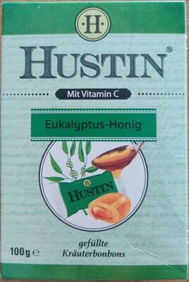 Hustin Bonbons - Eukalyptus-Honig - Produkt