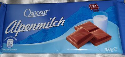 Schokolade Alpenmilchschokolade - Produkt