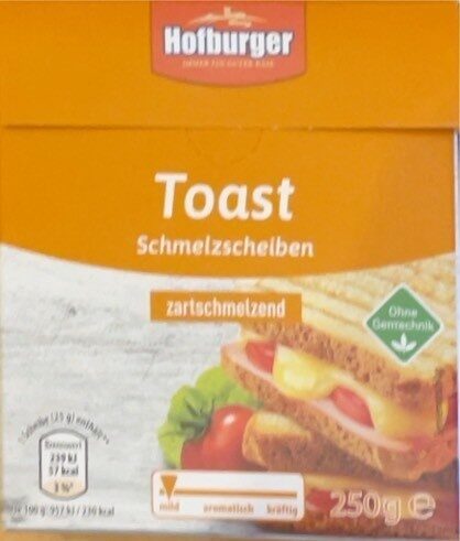 Toast Schmelzscheiben - Produkt